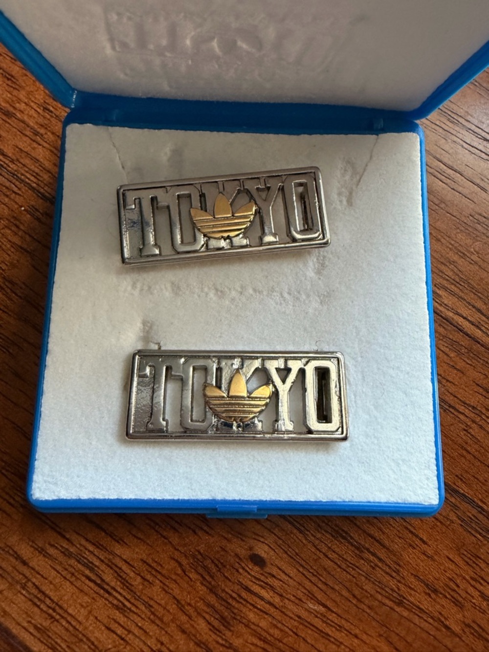 Adidas Silver & Gold Tokyo Shoe Jewellery